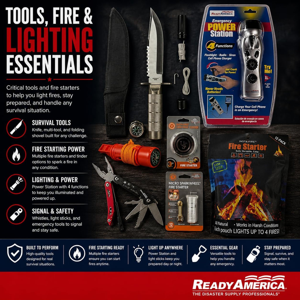 Elite 4 Person 72 Hour Emergency Kit Backpack
