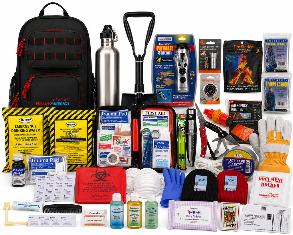 Elite 2 Person 72 Hour Emergency Kit Backpack