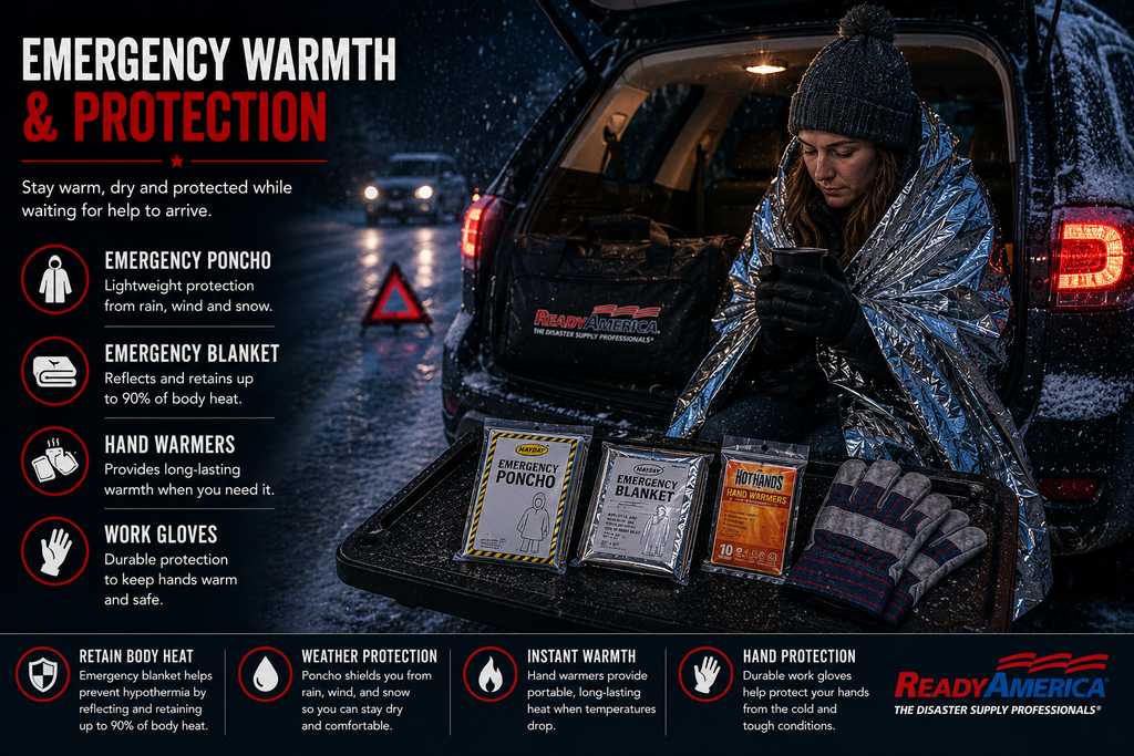 Auto Deluxe Roadside Emergency Kit