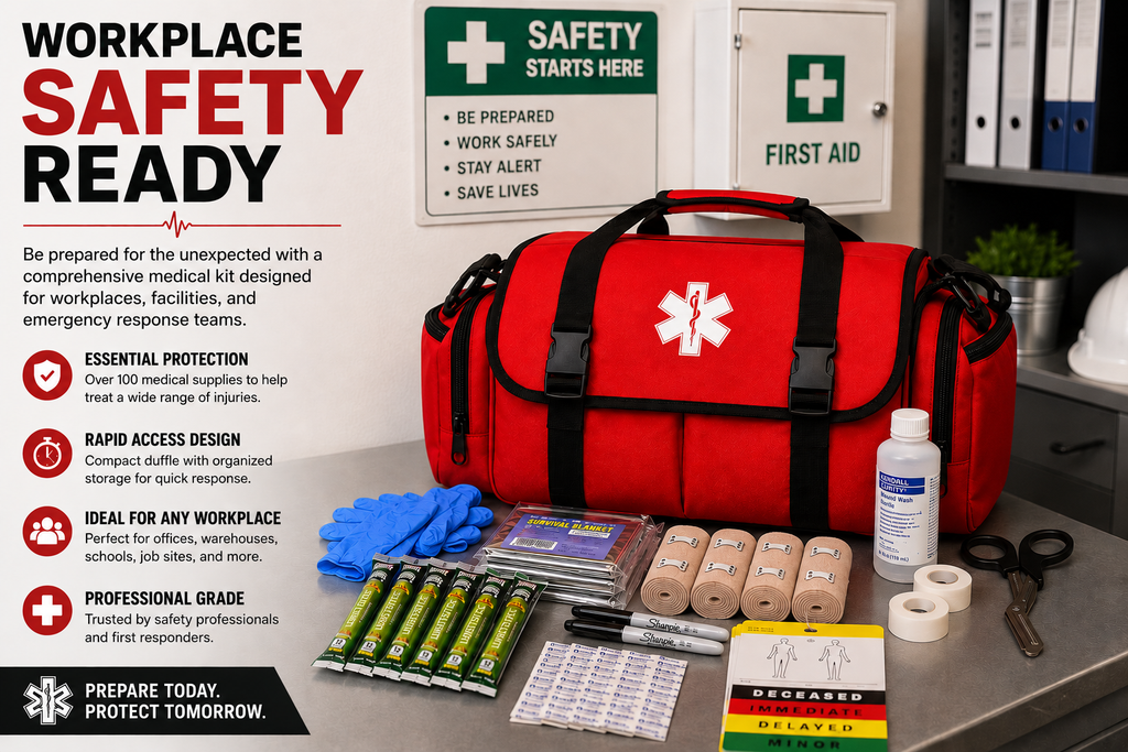 Medical Trauma First Aid Duffel Kit