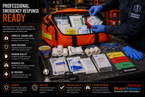 Deluxe Trauma First Aid Kit