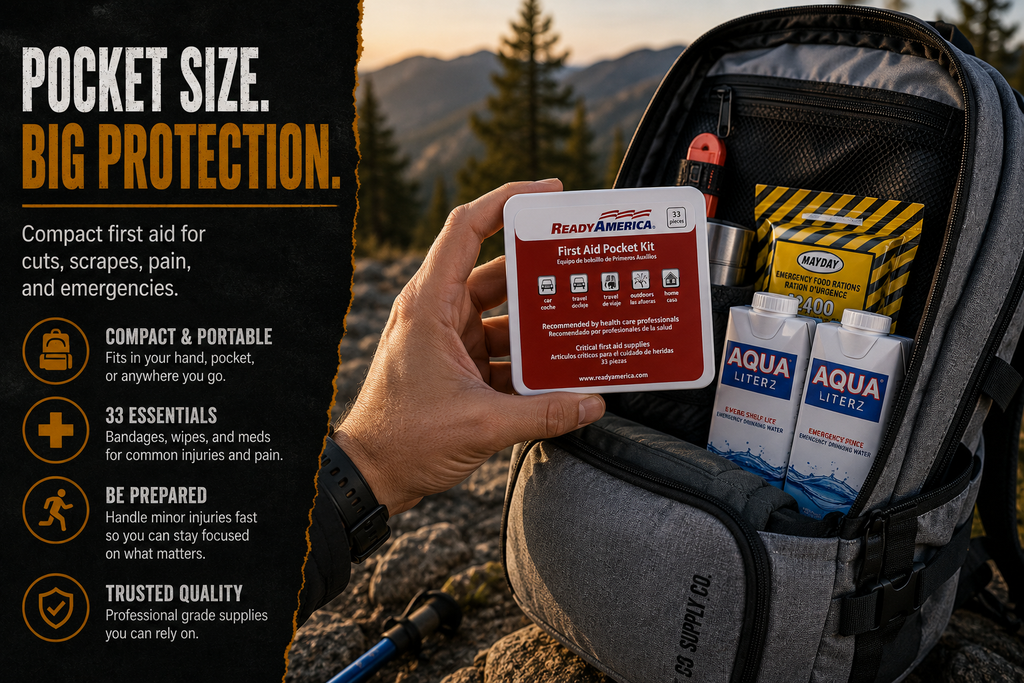 Sustain Supply 2 Person 72 Hour Emergency Kit Backpack